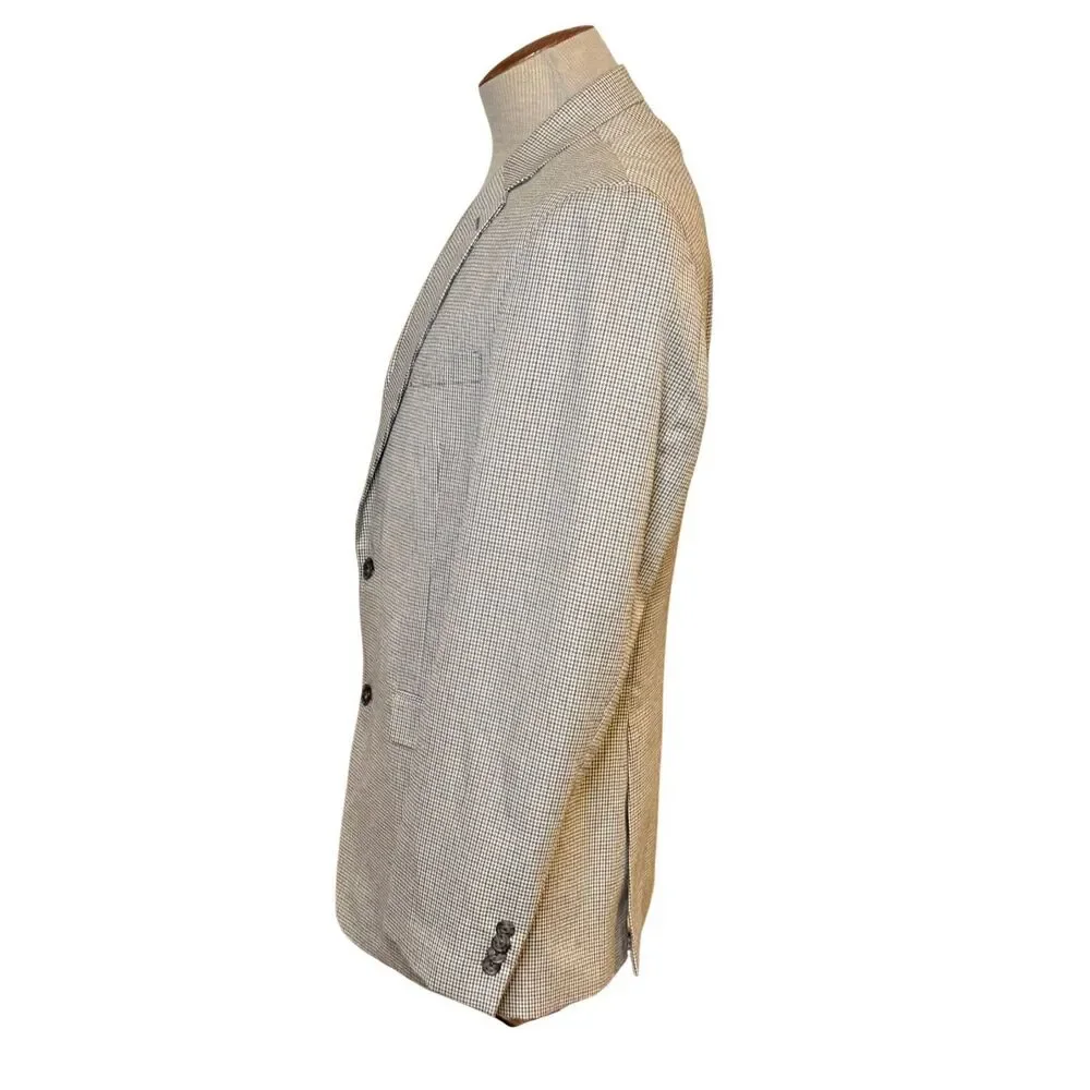 Tommy Hilfiger Micro Houndstooth 2-Button Sport Coat 42R